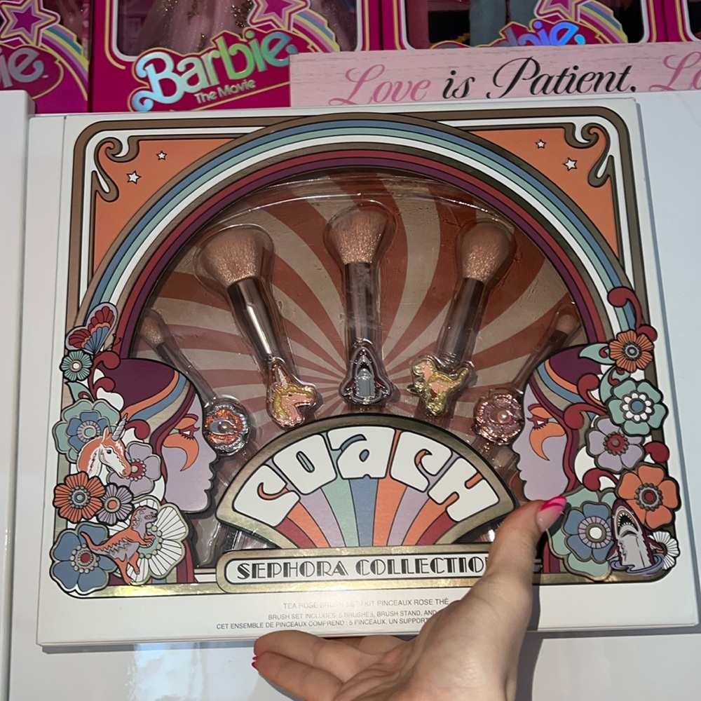 Coach x Sephora brush set limited edition 🧡